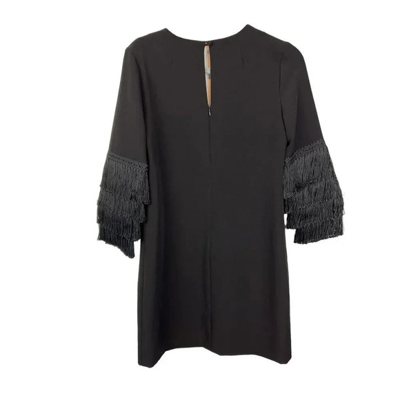 Milly “Nicole” Fringe Cuff Shift Dress - Picture 7 of 16